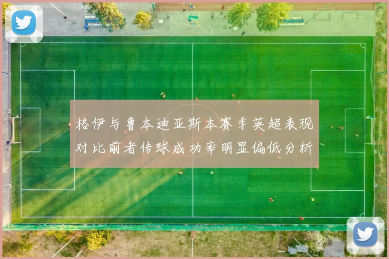 格伊与鲁本迪亚斯本赛季英超表现对比前者传球成功率明显偏低分析